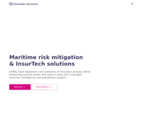 CWDynamics.com(Clearwater Dynamics) Screenshot