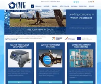 CWG.hr(Clean Water Group) Screenshot