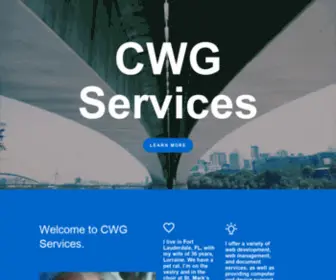 CWgservices.com(CWG Services) Screenshot