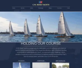 Cwhoodyachts.com(CW Hood Yachts) Screenshot