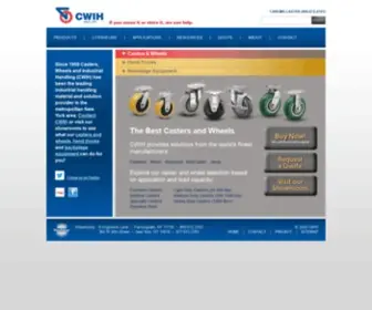 Cwih.com(Casters, Wheels and Industrial Handling (CWIH)) Screenshot