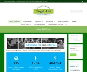 Cwlap.org(Advocates for Justice for All) Screenshot