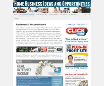 CWlbiz.ws(Home Business Ideas and Opportunities) Screenshot