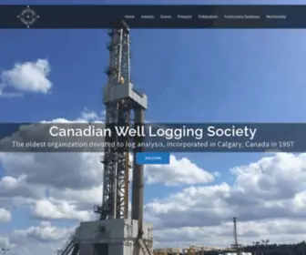 CWLS.org(         The Canadian Society of Petroleum Geologists) Screenshot