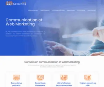 CWM-Consulting.com(Tout sur la communication digitale et le web marketing) Screenshot
