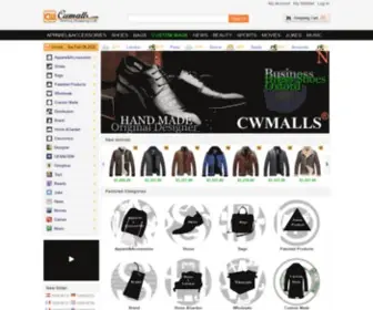 Cwmalls.com(Global online mall for leather jacket) Screenshot