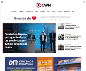 Cwnoticias.com(Catamarca Web Noticias) Screenshot