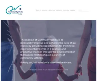 Cworksok.com(Community Works) Screenshot