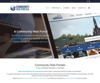 Cwportals.com(Community Web Portals) Screenshot