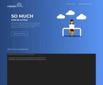 Cwpubonline.com(So Much for So Little) Screenshot