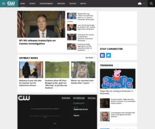Cwrochester.com(The CW Rochester) Screenshot