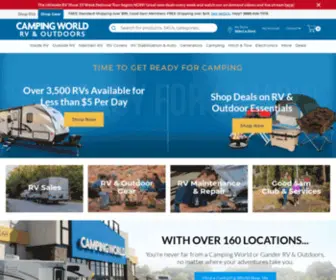 CWrvi.com(Camping World) Screenshot