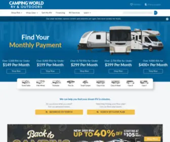 CWRVS.com(Camping World) Screenshot