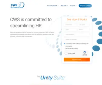 CWS-Software.com(HR Software for Compensation Management and Vacation Tracking) Screenshot