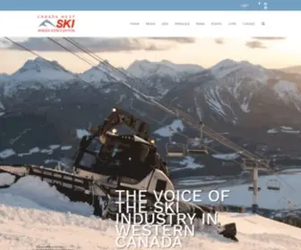 Cwsaa.org(The Canada West Ski Areas Association) Screenshot