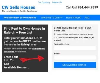 Cwsellshouses.com(Homes Made EZ) Screenshot