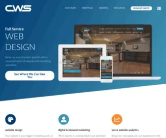 CWS.net(Website Design Agency) Screenshot