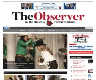 Cwuobserver.com(By the students) Screenshot