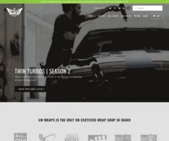 CWwraps.com(HOME) Screenshot