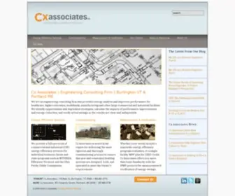 CX-Associates.com(Cx Associates in Burlington VT & Portland ME) Screenshot