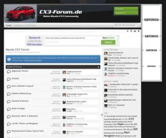 CX3-Forum.de(CX3 Forum) Screenshot