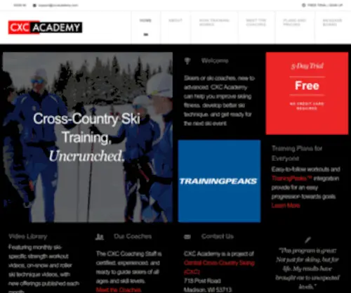 Cxcacademy.com(CXC Academy) Screenshot