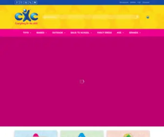CXC.com.cy(Cyprus toys shops) Screenshot