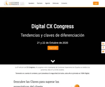 Cxcongress.com(CX Congress 2021) Screenshot