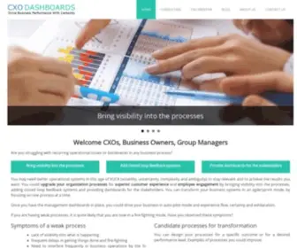 Cxodashboards.com(Cxodashboards) Screenshot