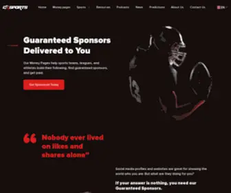 CXsports.io(Turning Davids into Goliaths) Screenshot