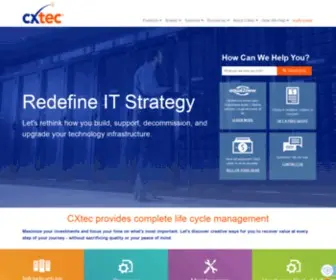 Cxtec.com(Best IT Infrastructure Solutions) Screenshot