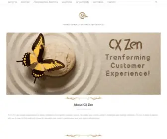 Cxzen.com(CX Zen) Screenshot