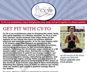 CY-YO.com(Cycle/Yoga fitness workout) Screenshot