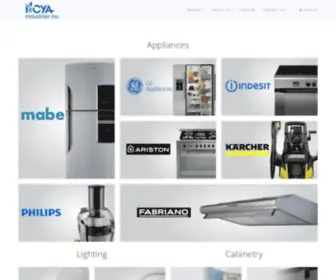 Cyaindustries.com(CYA Industries) Screenshot