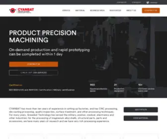 Cyanbat.com(Magnesium) Screenshot