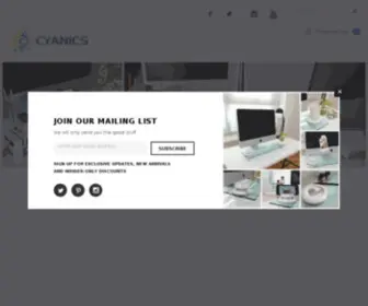 Cyanics.net(Best Business Blog) Screenshot