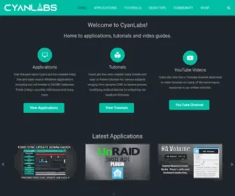 Cyanlabs.net(SSL handshake failed) Screenshot