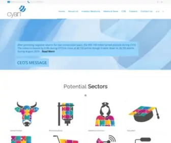 Cyanlimited.com(Cyan Limited) Screenshot