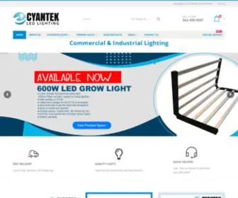 Cyantekledlighting.com(Cyantek LED Lighting) Screenshot