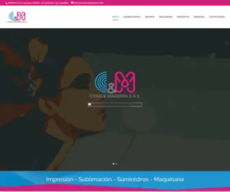 Cyanymagentasas.com(C&M Group) Screenshot