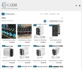 Cybag.com(ASIC and GPU Crypto Miners and Rigs) Screenshot