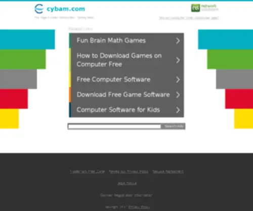 Cybam.com(cybam) Screenshot