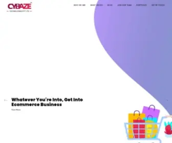 Cybaze.com(Best app development company in calicut) Screenshot