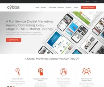 CYbba.solutions(Homepage) Screenshot