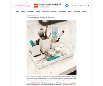 Cybelesays.com(Cybele Says) Screenshot