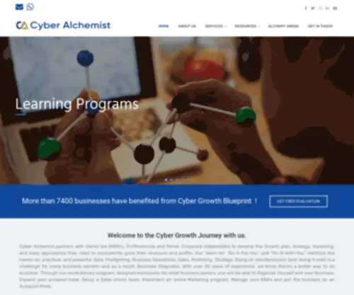 Cyber-Alchemist.com(Cyber Alchemist) Screenshot