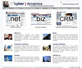 Cyber-Dynamics.com(Cyber) Screenshot