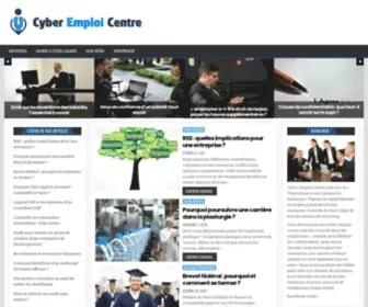 Cyber-Emploi-Centre.com(Le blog consacré aux ressources humaines) Screenshot