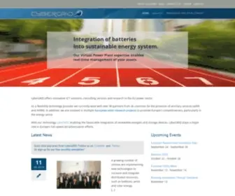 Cyber-Grid.com(Integration of renewable energies and storage) Screenshot