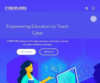 Cyber.org(Empowering Educators to Teach Cyber) Screenshot